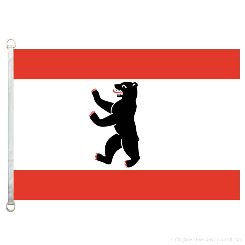 Flagge von Berlin 90*150cm 100% polyster