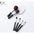 Beauty Makeup Brush Mini Travel Set With Rolypoly Logo