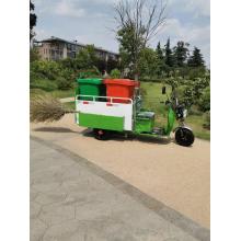 Electric tricycle street garbage carrier