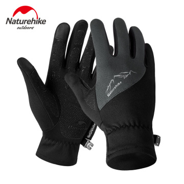 Naturehike Running Gloves Women Winter Gloves Men Waterproof Climbing Gloves Hiking Gloves Touch Screen Run Sport Gloves