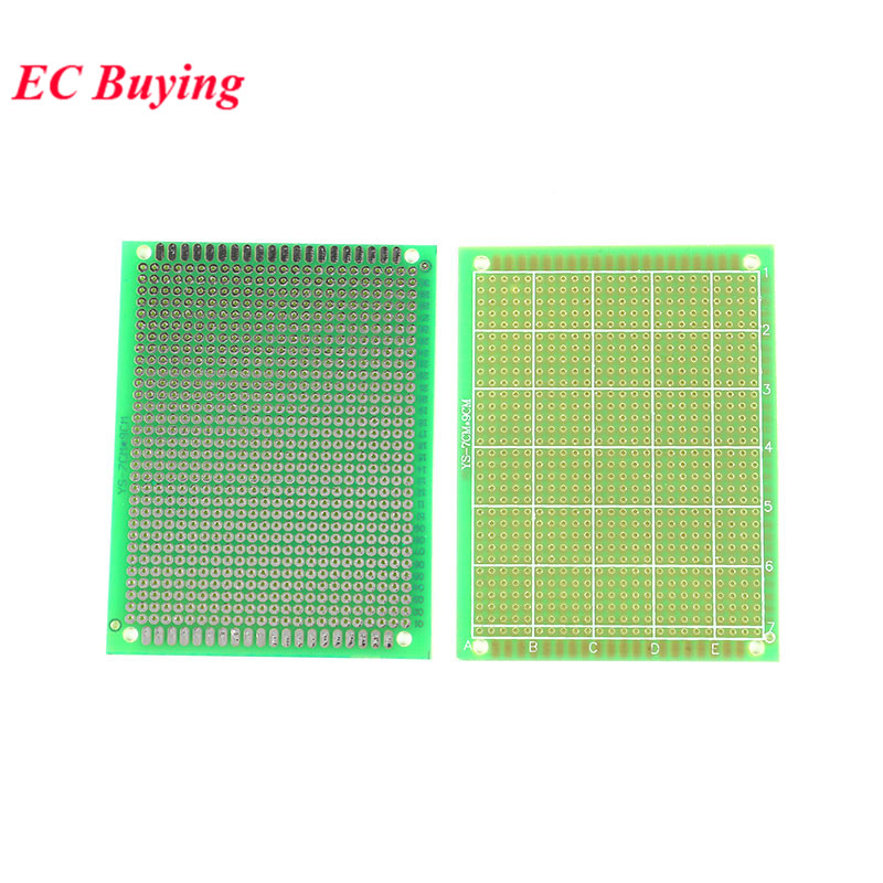 4pcs/lot 5x7 7x9 9x15 12x18cm 5*7 7*9 9*15 12*18 Single Side Prototype PCB DIY Universal Printed Circuit PCB Fiberglass Board