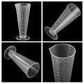 1PC 100ml Laboratory Bottle Lab Kitchen Plastic Measuring Cup Measuring Cup Laboratory Cylinder