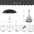 Night Snow Umbrellas Stand Inside Sunny and Rainy Men and Women Anti UV Inverted Umbrella Reverse Windproof Folding Double Layer