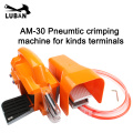 AM-30 New air crimping machine pneumatic crimping tool for cable terminals connectors