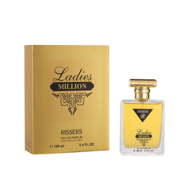 100ml RISSERS MILLION Women's Eau DE Parfum