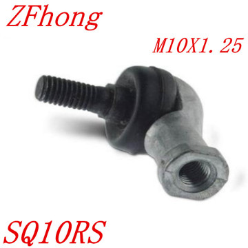 2PCS SQ10RS SQ10 RS 10mm M10x1.25 fine thread Ball Joint Rod End Right Hand Tie Rod Ends Bearing SQ8RS