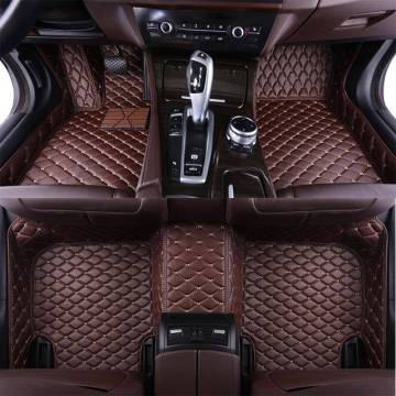 Leather Custom car floor mats for peugeot RCZ 206 207 208 208GT car mats auto accessories
