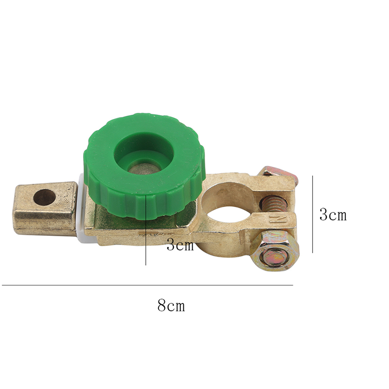 Professional Zinc Alloy Copper Battery Terminal Link Switch Quick Cut-off Disconnect Isolator Switch Auto Car Accessories