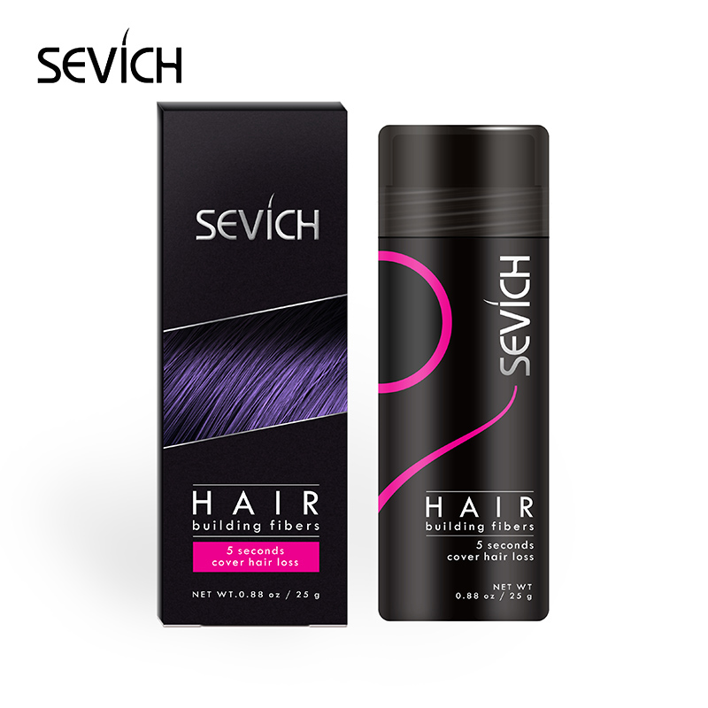 sevich 25g keratin hair building fiber Thickening hair spray powder for hair loss hair growth care product Instant Wig Regrowth