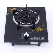 Embedded Tempered Glass Household Single-cooker Built-in Gas Hob Energy-saving Liquefied Gas Cooktop Mini Range for Home