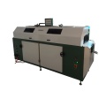 Automatically cap two colors screen printing machine