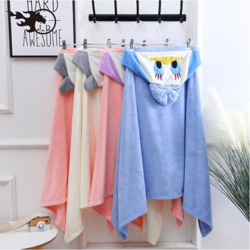 Baby Bathrobe Towel Cute Animal Cartoon Kids Blanket Kids Hooded Bathrobe Toddler Baby Bath Towels Newborn Baby Children Towel