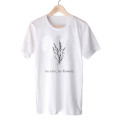 Harajuku No Rain No Flowers T Shirt Women Harajuku Garden Farm T-shirt White Soft Ringspun Tee In Girls Ladies Clothing