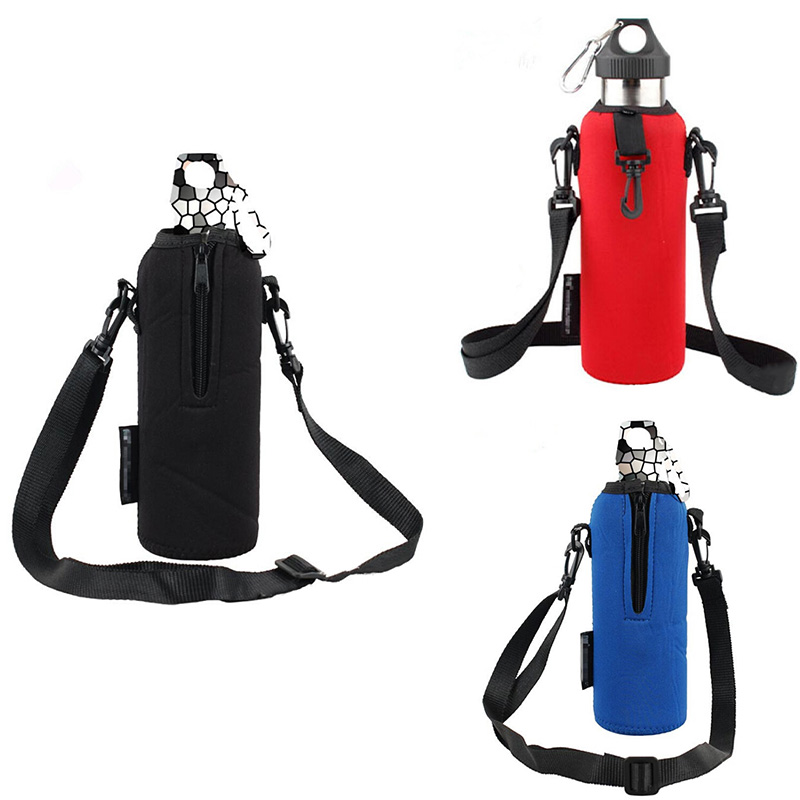 Sport Water Bottle Cover Neoprene Insulator Sleeve Bag Case Pouch For 750ML Portable Vacuum Cup Set Sport Camping Accessories
