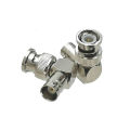 1Pcs BNC Male plug to BNC Female jack Right angle RF Adapter Connector Coaxial High Quanlity