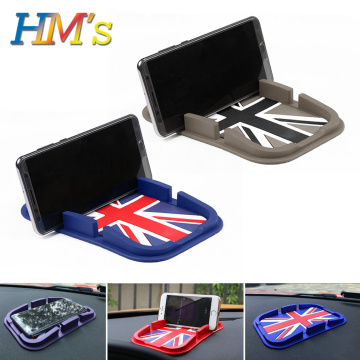 For Mini Countryman R60 F60 Car Dashboard Anti Slip Mat for Mini R56 F56 F55 GPS Cell Phone Non-slip Pad for Mini Clubman F54
