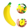 Squishy Simulation PU Ice Banana Slow Rising Fun Squeeze Healing Toy Relieve Stress Toys Dessert Model Home Accessories