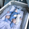 185cm Newborn Baby Bed Bumper Rail Children Crocodile Pillow Infant Crib Fence Cotton Cushion Kids Room Bedding Decoration