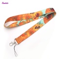 R0016 Ransitute Van Gogh Mobile Phone Straps Neck Lanyards For Keys ID Card Mobile Phone USB Holder Hang Rope Webbing