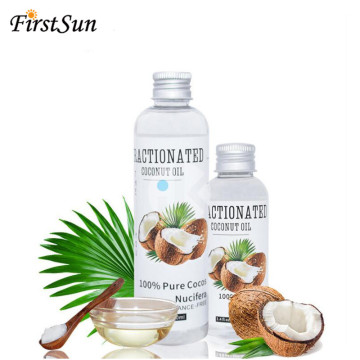 Natural Organic Coconut Oil 100% Organic Castor Oil Moisturizing Deep Relaxation Body Face Massage Essential Oil Skin Care 100ml