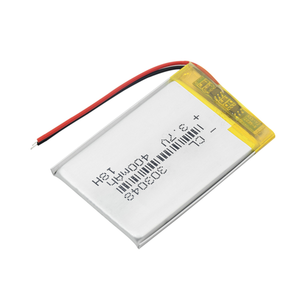 303048 3.7V 400mAH 303050 PLIB polymer lithium ion / Li-ion Rechargeable battery for GPS mp3 mp4 mp5 dvd Remote Control E-book