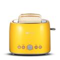 3 In 1 Breakfast Makers 2 Pcs Bread Toaster with Unfrozen Reheat Function 680W Automatic Toaster 6 Gear Baking Choice