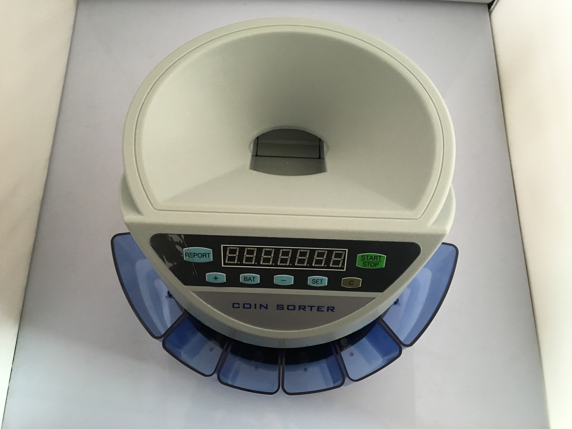 Electronic coin sorter SE-900 coin counting machine for most of countries