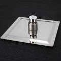 4/6/8 inch Stainless Steel Shower Head Square or Round Top Rainfall Head Shower Chromed Mirror Shower Faucet For Bathroom