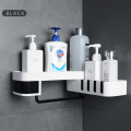 1 pcs Corner Shower Shelf Bathroom Shampoo Shower Shelf Holder Kitchen Storage Rack Organizer Wall Mounted Type baño 4полка для
