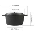 Cooking Stew Pot Soup Pot Uncoated Non - Stick Pan Milk Panelas Cast Iron Pot Kitchen Cook Tool Cookware