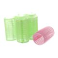 6x Big Self Grip Hair Rollers Cling DIY Hair Curlers