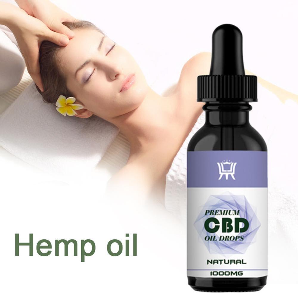 Essential Oils Organic Hemp Seed Oil Herbal Drops Body Relieve Relief Care Anti Anxiety Pain Care Oil Skin Stress Body F5R4