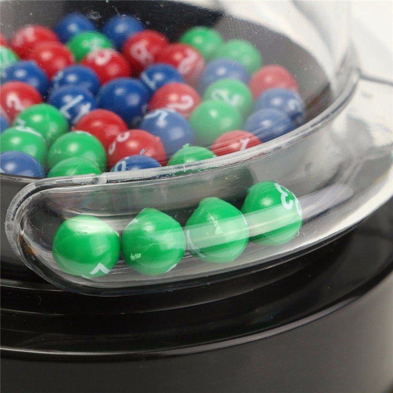Electric Lucky Lottery Toy Number Picking Machine Mini Lottery Bingo Games Shake Lucky Ball Entertainment Board Game Party Games