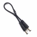 DC Power Plug 5.5 x 2.1mm Male To 5.5 x 2.1mm Male CCTV Adapter Connector Cable