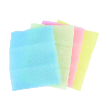 1PC Cloth Scrubber Soap Bubble Bath Supplies For Loofah Nylon Mesh Bath Shower Body Washing Clean Exfoliate Puff Scrubbing Towel