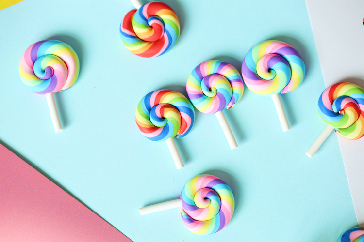 Mini Photography Props Colorful Cream Sugar Rainbow Lollipop INS Photo Studio Accessories DIY Decorations estudio fotografico