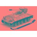 RYE RM5030 1/35 Scale Model T-34/D30 122 MM SYRIAN SELF-PROPELLED HOWITZER NEW