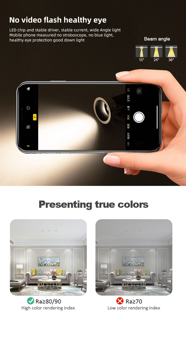 Adjustable led downlight