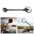 Bicycle And Motorcycle Rearview Mirror Installed Directly Without Other Accessories Convex Rearview Mirror