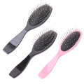 Anti Static Steel Tooth Comb Brush Hairdressing Salon Tools For Wig Hair Extensions Training Head Plastic Handle New