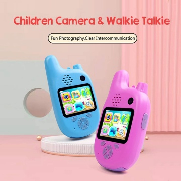 8MP Children Camera Video Camcorder with Dual Lenses 2.0 Inch IPS Screen Automatic Focusing Music and Game Mode