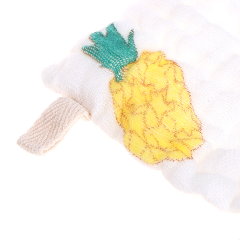 5pcs Baby Handkerchief Square Towel Muslin Cotton Infant Face Towel Wipe Cloth-m15