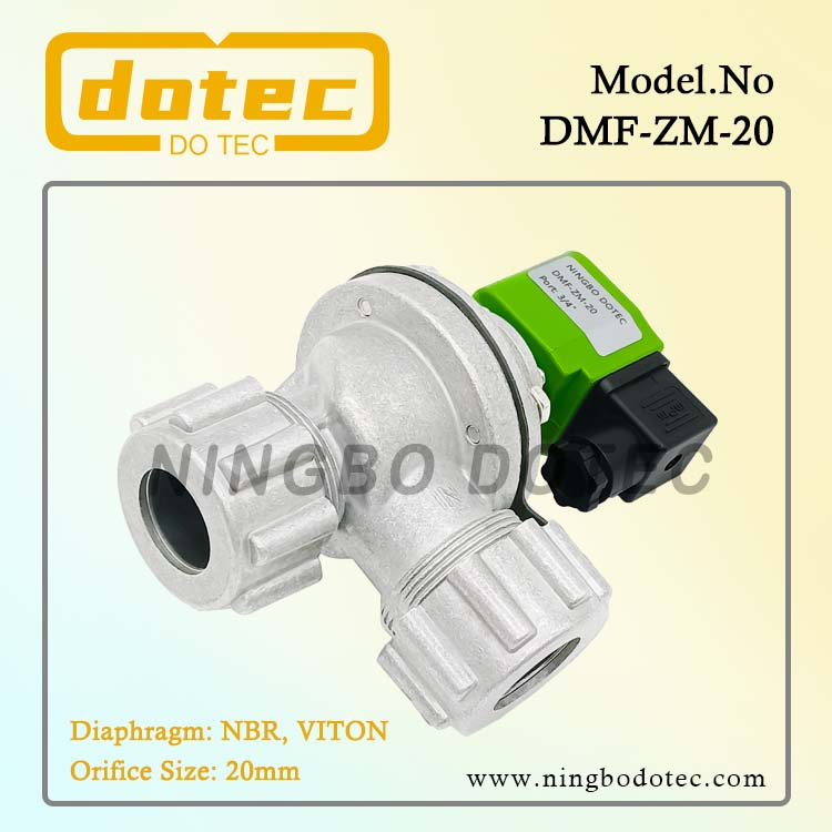 DMF-ZM-20 3/4'' With Fix Nut Dust Collector Valve