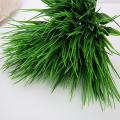 3pcs Artificial Outdoor Plants Fake Plastic Greenery Shrubs Wheat Grass Bush Plant Potted Simulation Grass 7 Fork Spring Grass