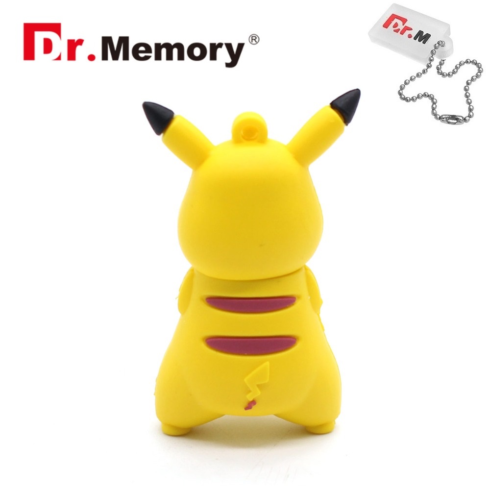 pokemon USB Flash Drive yellow Flash Drive Dr.memory 4gb 8gb 16gb 32gb Flash Memory Stick pocket monster u disco Poke Ball