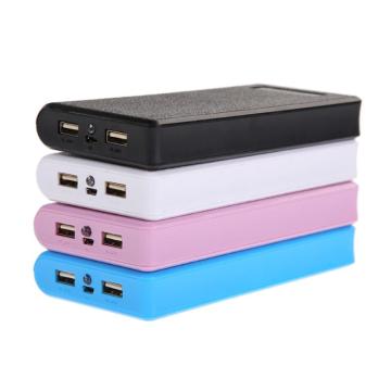 Hot Sale 6x 18650 Power Bank Battery Case Holder 18650 Box Charger Bank for iphone 6 for Galaxy S6 Edge for Tablet PC No Battery