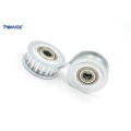 POWGE Inch 12 Teeth XL synchronous Pulley Idler Tensioner Wheel Bore 3/4/5/6mm with Bearing Guide Passive pulley XL 12teeth 12T