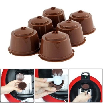 1PCS Coffee Machine Reusable Capsule Coffee Cup Filter For Nescafe Refillable Coffee Cup Holder Pod Strainer for Dolce Gusto