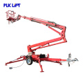 10m to 16m hydraulic telescopic towable boom lift construction lifter