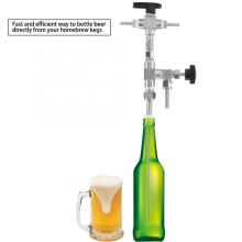 1 * Beer Bottle Filler 304 Stainless Steel Counter Pressure Beer Bottle Filler Home Brew CO2 Beer Brewing Kit beer machine